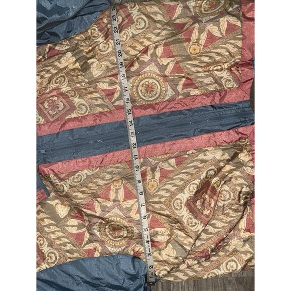 Vintage Sports Accent Cotton Lined Lightweight WindbreakerJacket Floral Size XL - Picture 5 of 12